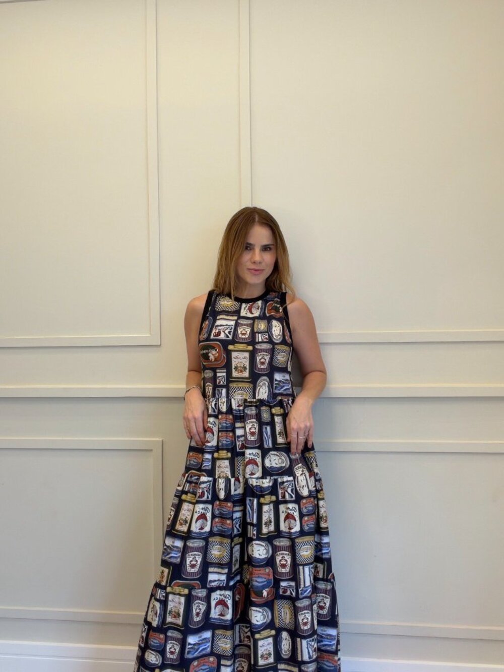 FARM Rio Marias Iguarias Print Dress (Size S) - Picture 3 of 7